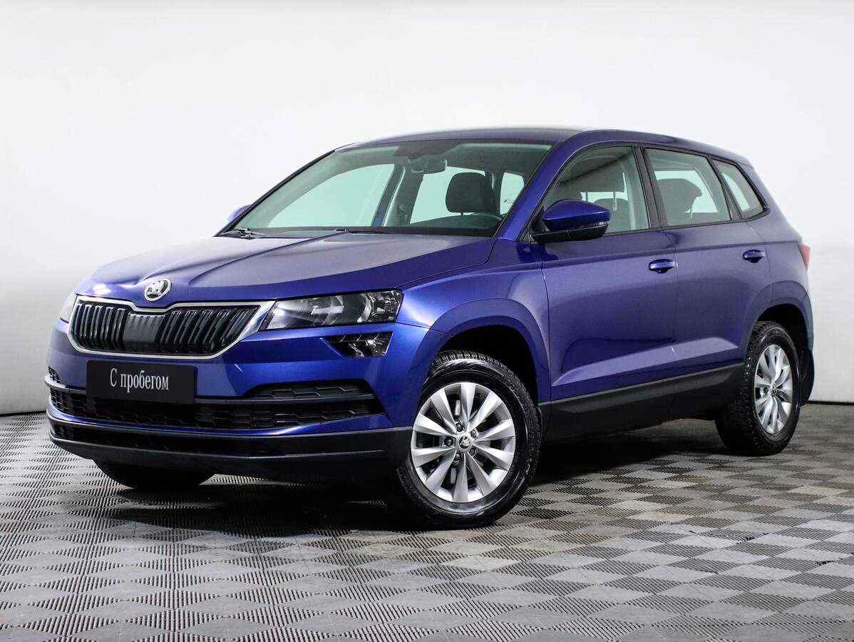 Skoda Karoq, Синий, 2019, Робот, 150 л.с., цена от 1 450 000 руб.