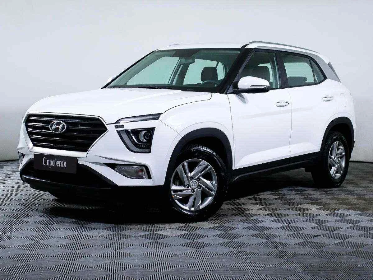 Hyundai Creta, Белый, 2021, Автоматическая, 123 л.с., цена от 1 734 000 руб.