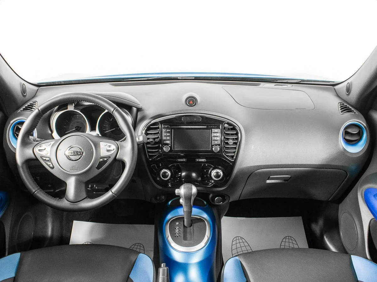 Nissan Juke, Синий, 2018, Вариатор, 117 л.с., цена от 1 388 000 руб.