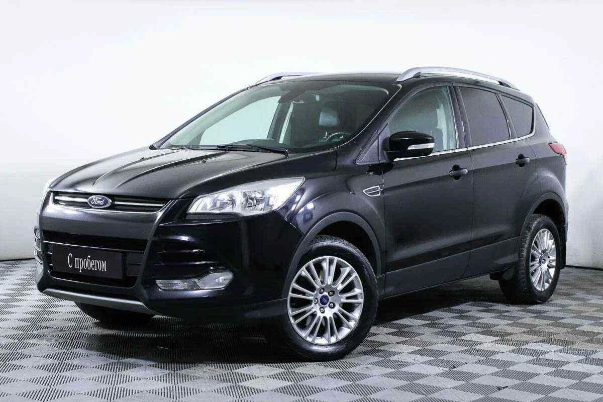 Ford Kuga, Черный, 2016, Робот, 2.0 л.с., цена от 995 000 руб.