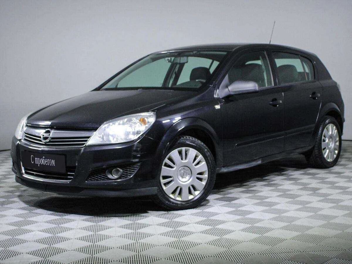 OPEL ASTRA, Черный, 2008, Робот, 115 л.с., цена от 368 000 руб.