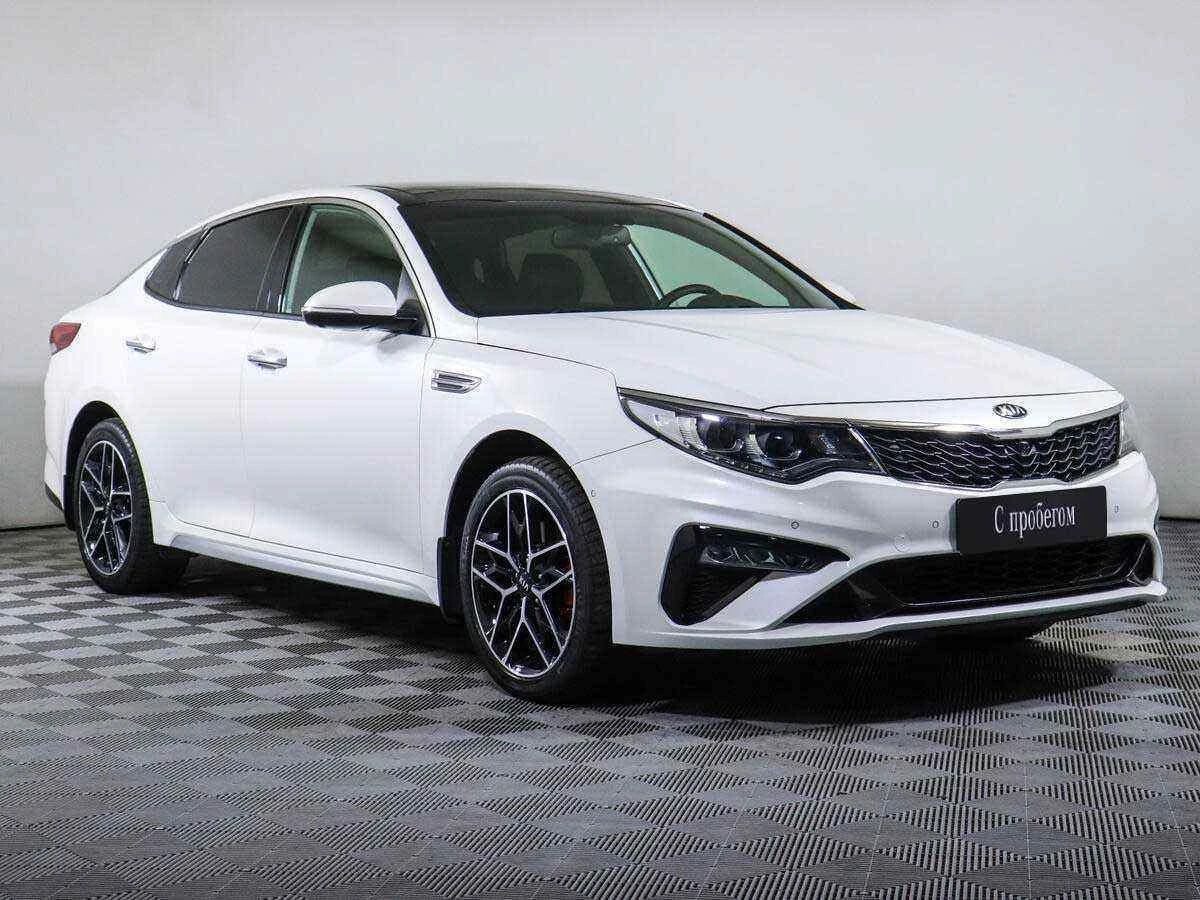 KIA Optima, Белый, 2020, Автоматическая, 188 л.с., цена от 1 735 000 руб.