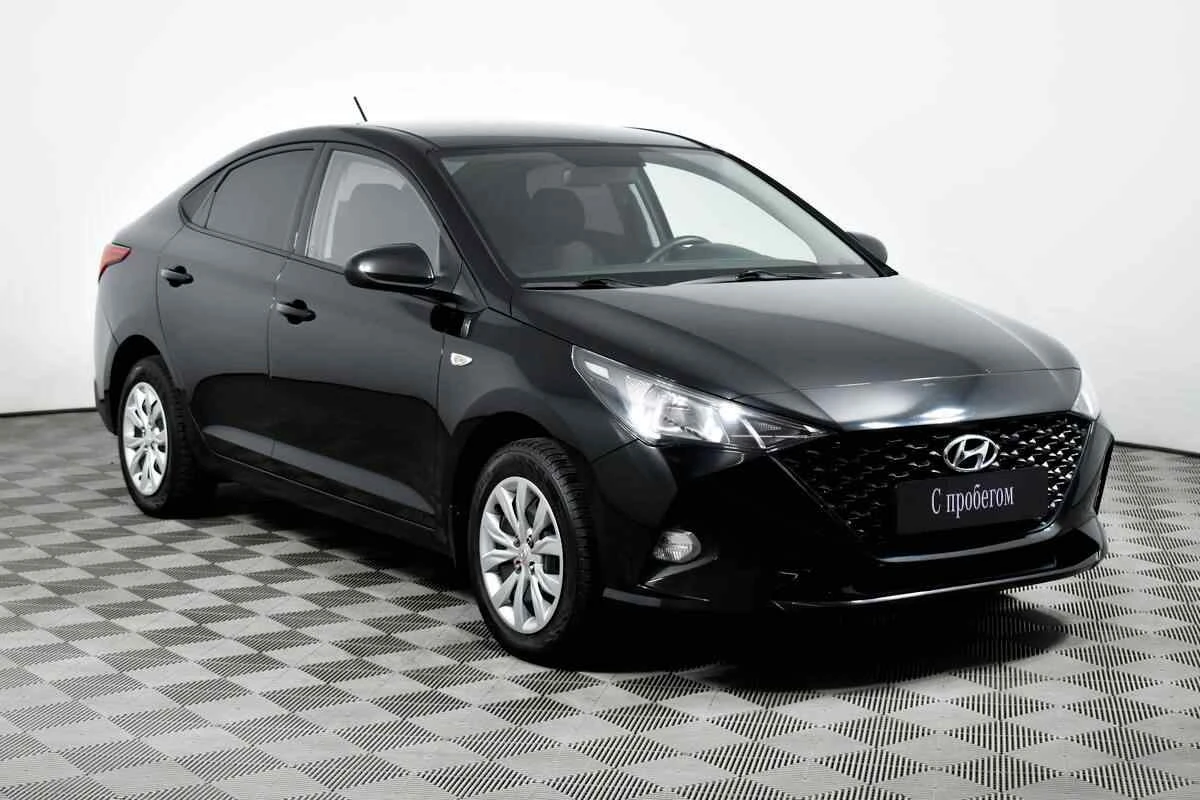 Hyundai Solaris, Черный, 2020, Автоматическая, 123 л.с., цена от 855 000 руб.