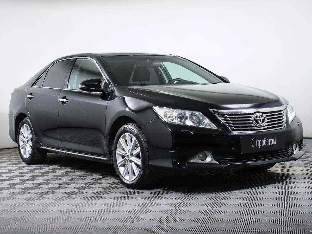 Toyota Camry, Черный, 2014, Автоматическая, 148 л.с., цена от 895 000 руб.
