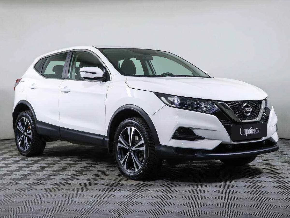 Nissan Qashqai, Белый, 2021, Вариатор, 144 л.с., цена от 1 740 000 руб.