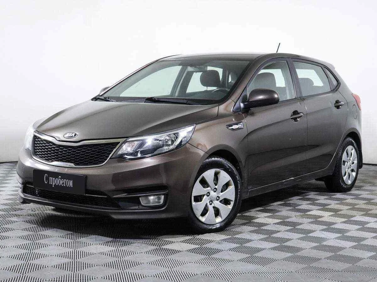 KIA Rio, Коричневый, 2017, Автоматическая, 107 л.с., цена от 455 000 руб.