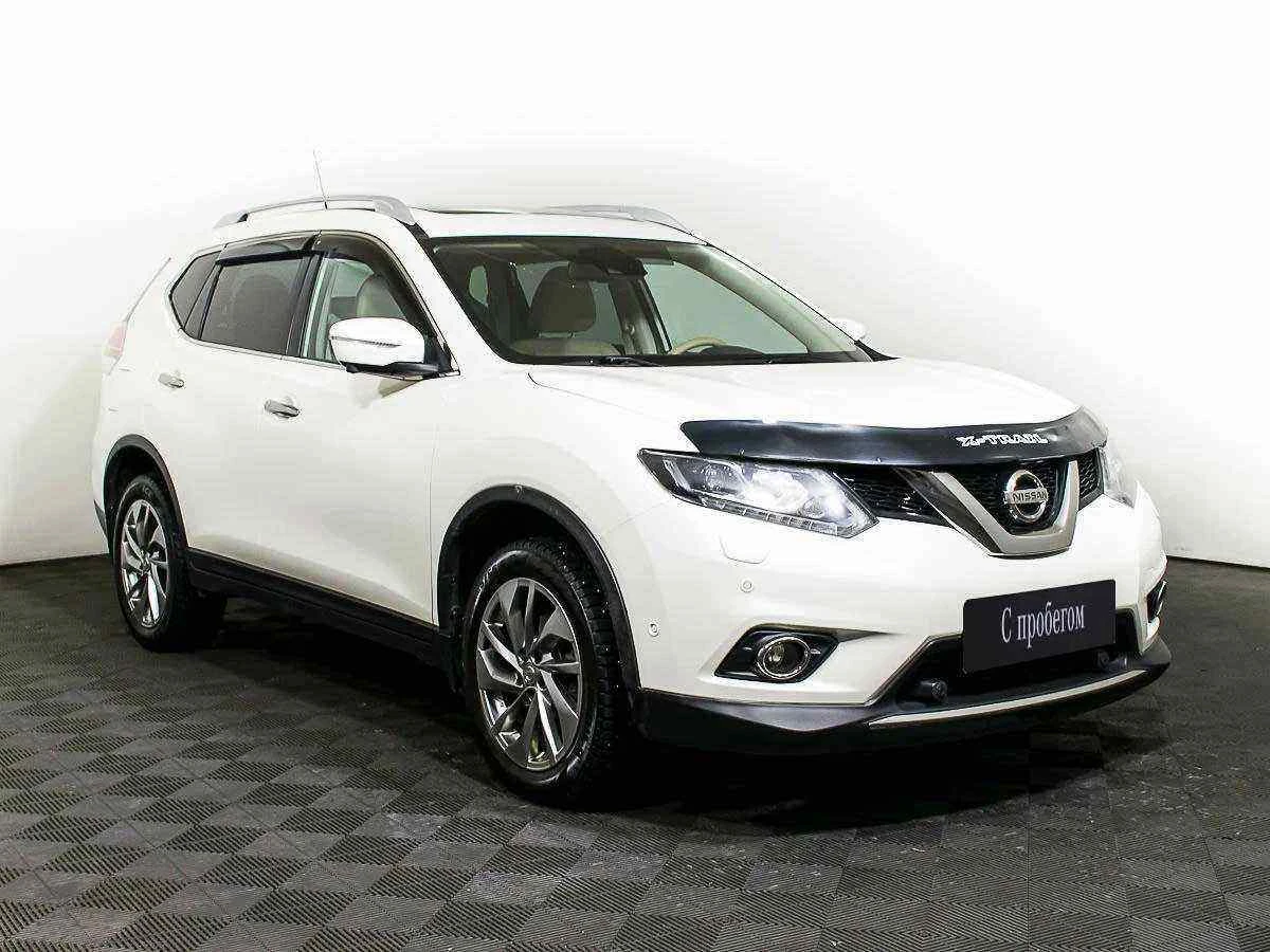 Nissan X-Trail, Белый, 2015, Вариатор, 171 л.с., цена от 1 030 000 руб.
