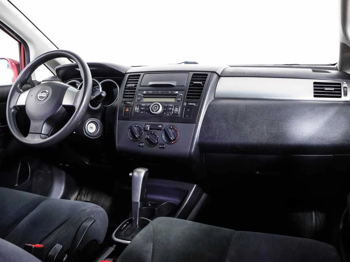 NISSAN TIIDA, Красный, 2012, Автоматическая, 110 л.с., цена от 552 000 руб.