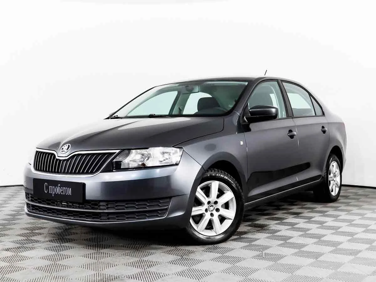 SKODA RAPID, Серебряный, 2015, Робот, 122 л.с., цена от 616 000 руб.