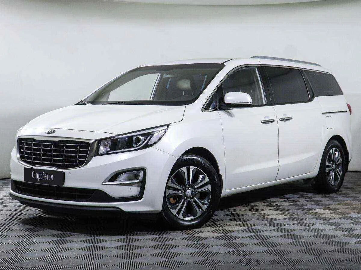 KIA Carnival, Белый, 2019, Автоматическая, 202 л.с., цена от 1 980 000 руб.