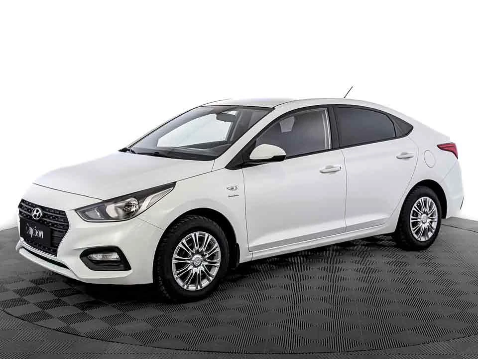 HYUNDAI SOLARIS, Белый, 2019, Автоматическая, 123 л.с., цена от 1 040 000 руб.