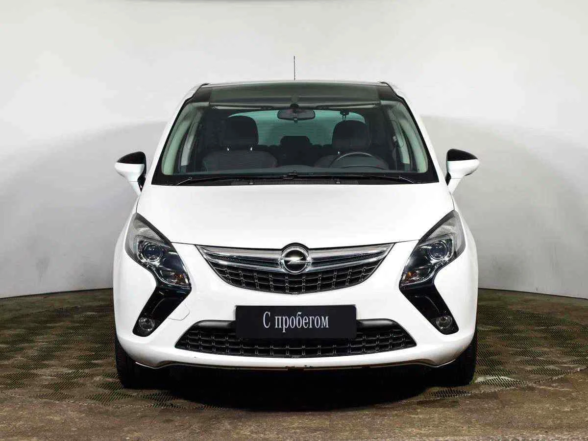 Opel Zafira, Белый, 2013, Автоматическая, 140 л.с., цена от 969 000 руб.