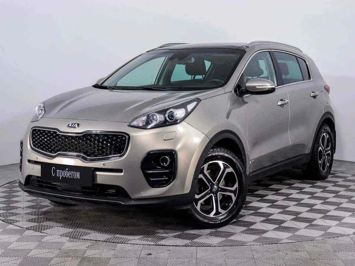 KIA Sportage, Бежевый, 2016, Автоматическая, 185 л.с., цена от 1 399 400 руб.