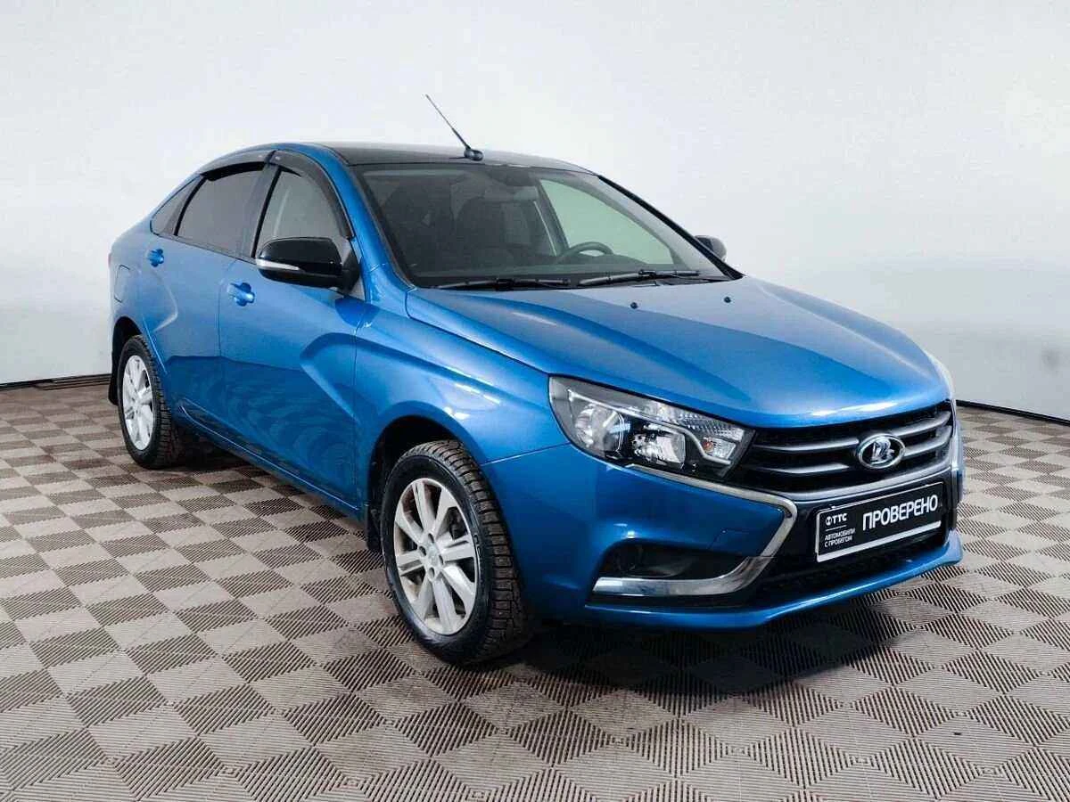 LADA Vesta, Синий, 2021, Механическая, 106 л.с., цена от 538 000 руб.
