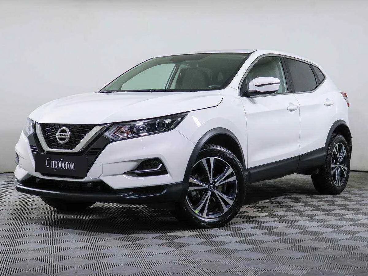 Nissan Qashqai, Белый, 2021, Вариатор, 144 л.с., цена от 1 877 000 руб.