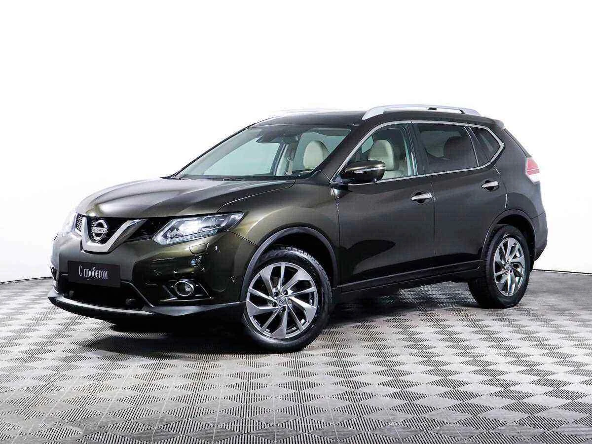 Nissan X-Trail, Зеленый, 2017, Вариатор, 171 л.с., цена от 1 350 000 руб.