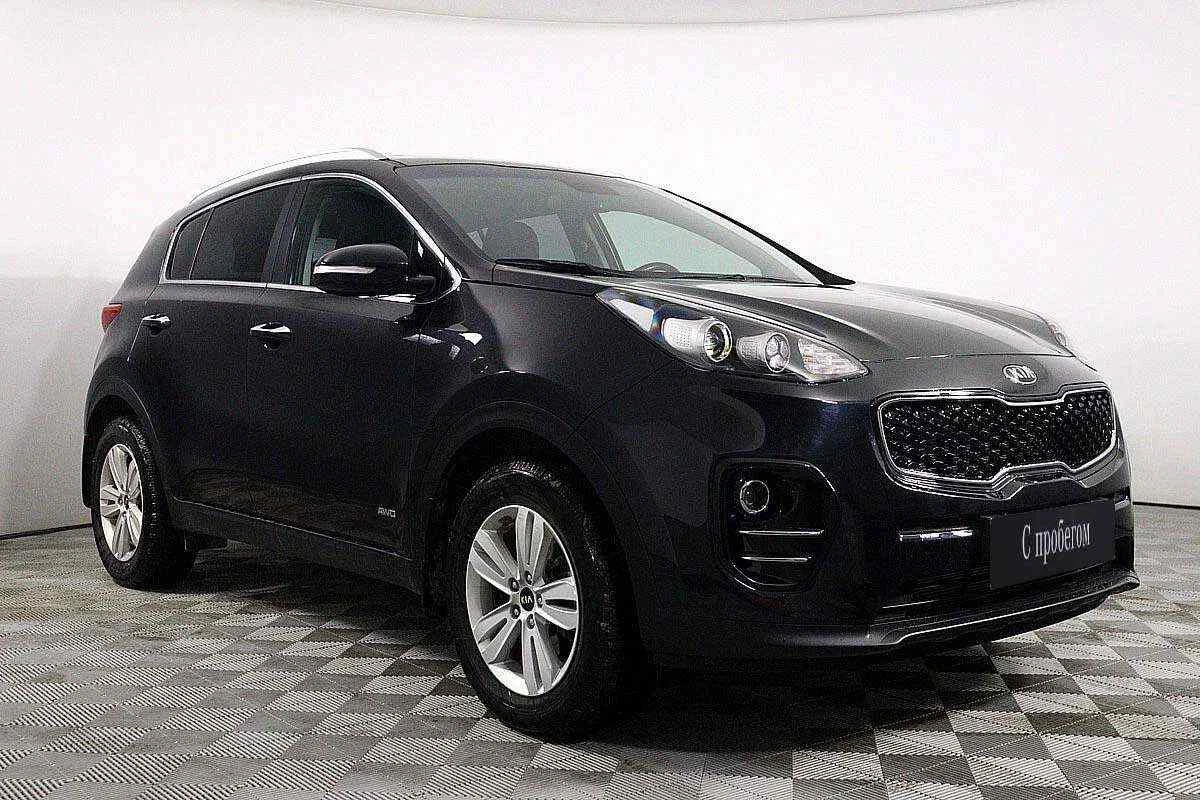 KIA Sportage, Черный, 2018, Автоматическая, 150 л.с., цена от 1 701 500 руб.