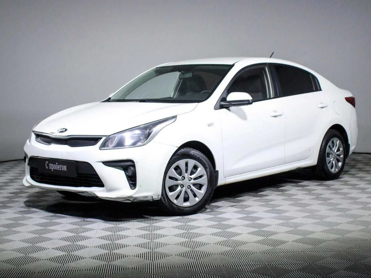 KIA RIO, Белый, 2017, Автоматическая, 123 л.с., цена от 672 000 руб.
