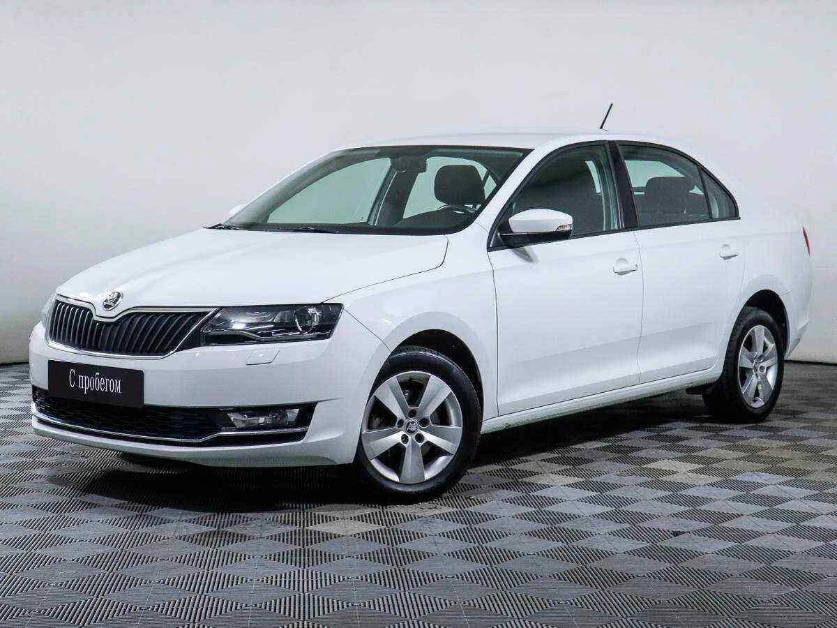 Skoda Rapid, Белый, 2018, Автоматическая, 110 л.с., цена от 740 000 руб.