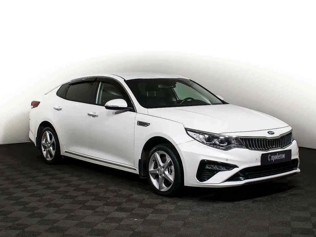 KIA Optima, Белый, 2019, Автоматическая, 188 л.с., цена от 1 650 000 руб.