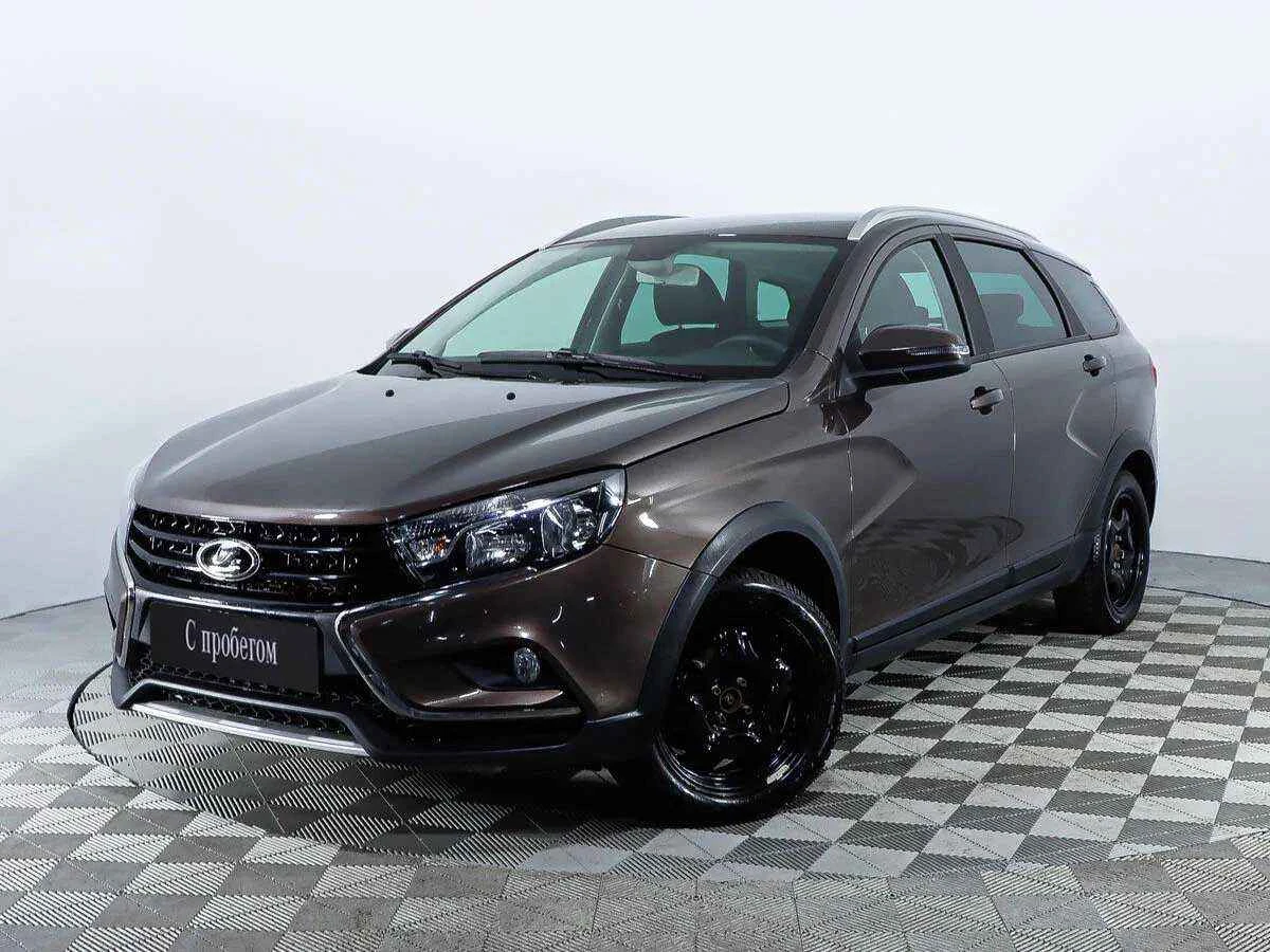 LADA Vesta SW Cross, Коричневый, 2022, Вариатор, 113 л.с., цена от 997 000 руб.