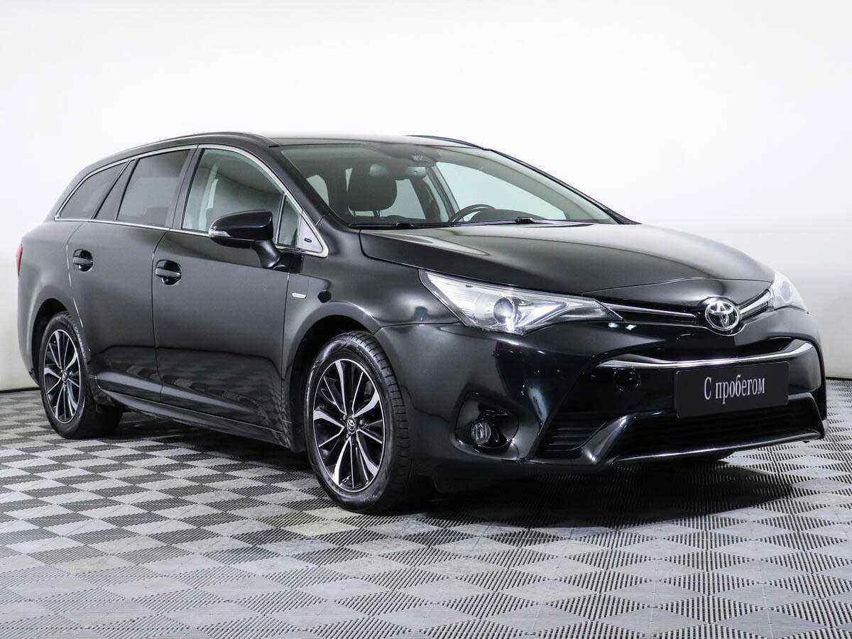 Toyota Avensis, Черный, 2018, Механическая, 143 л.с., цена от 1 125 000 руб.