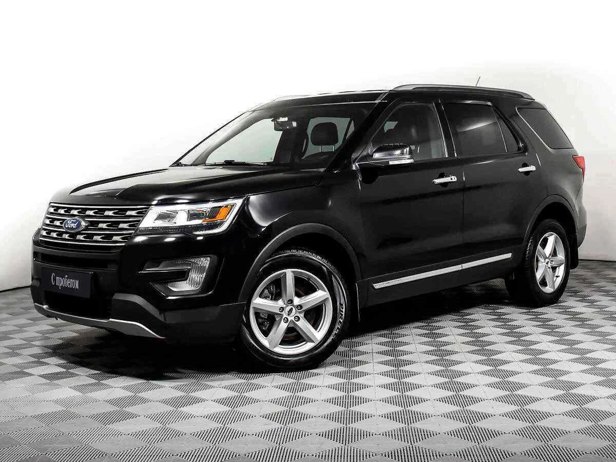 Ford Explorer, Черный, 2016, Автоматическая, 249 л.с., цена от 2 095 000 руб.