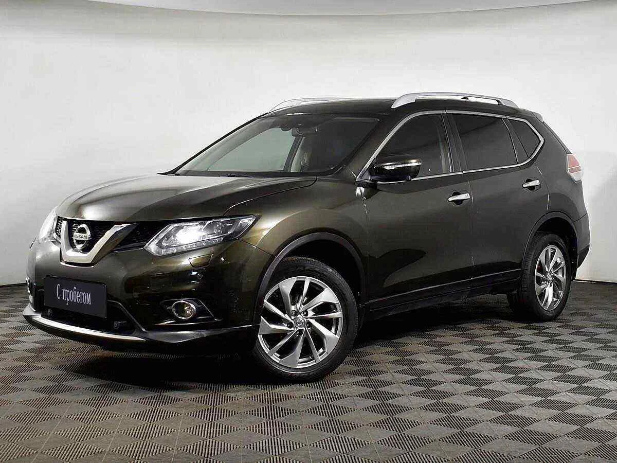 Nissan X-Trail, Зеленый, 2017, Вариатор, 144 л.с., цена от 1 233 000 руб.