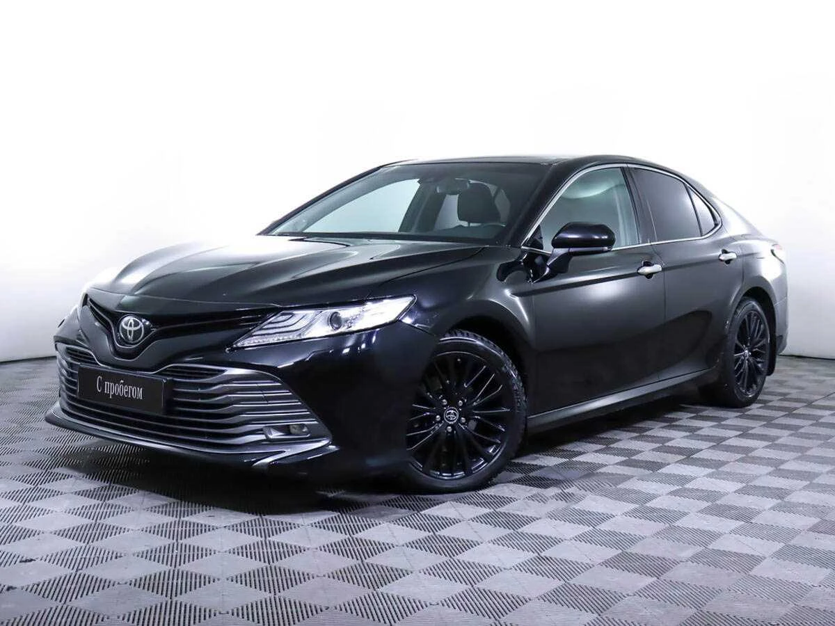 TOYOTA CAMRY, Черный, 2018, Автоматическая, 181 л.с., цена от 1 856 000 руб.