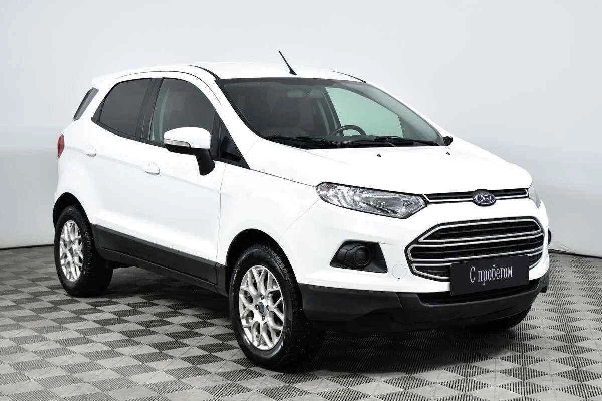 Ford EcoSport, Белый, 2016, Робот, 122 л.с., цена от 729 000 руб.