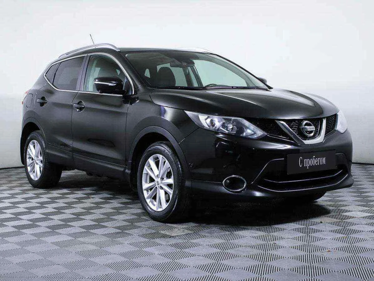 Nissan Qashqai, Черный, 2014, Вариатор, 144 л.с., цена от 849 000 руб.