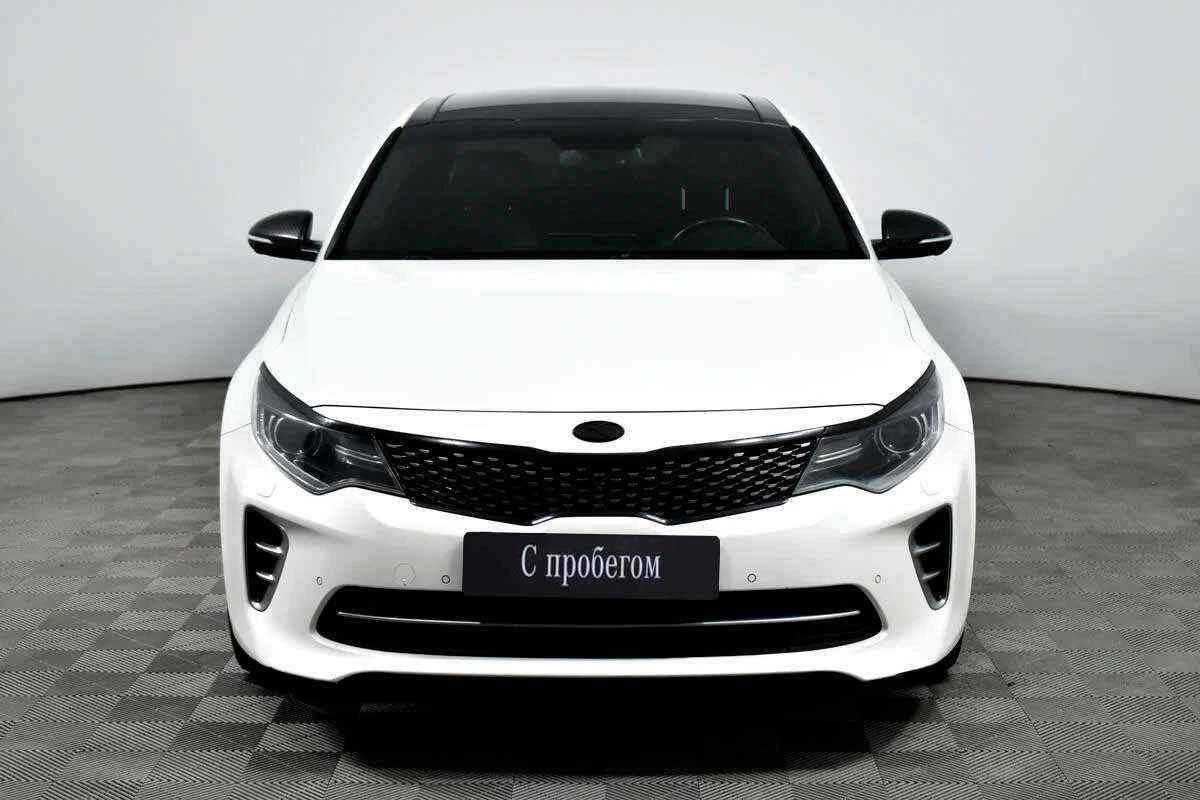 KIA Optima, Белый, 2016, Автоматическая, 245 л.с., цена от 1 186 000 руб.