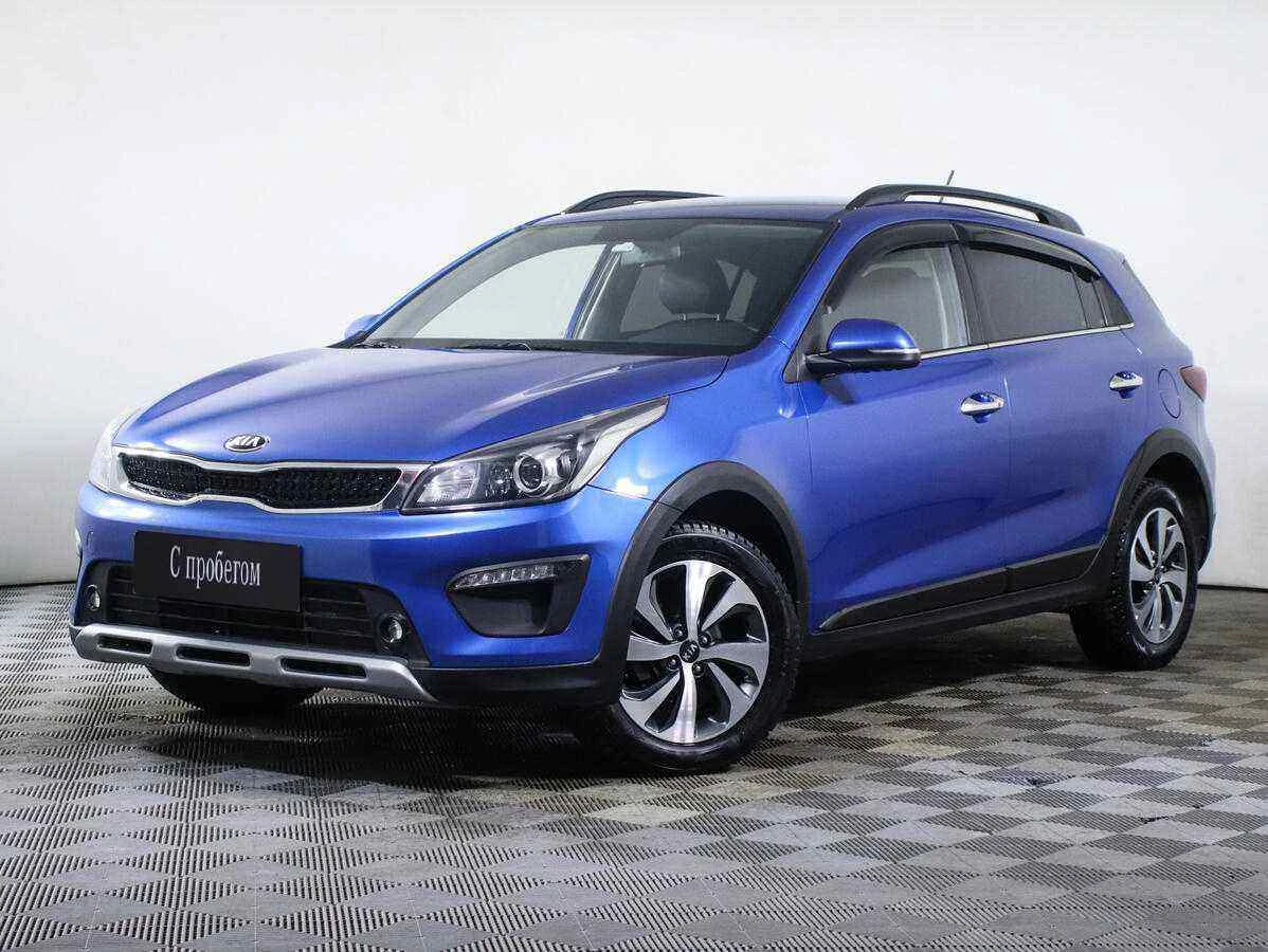 KIA Rio, Синий, 2020, Автоматическая, 123 л.с., цена от 1 160 000 руб.