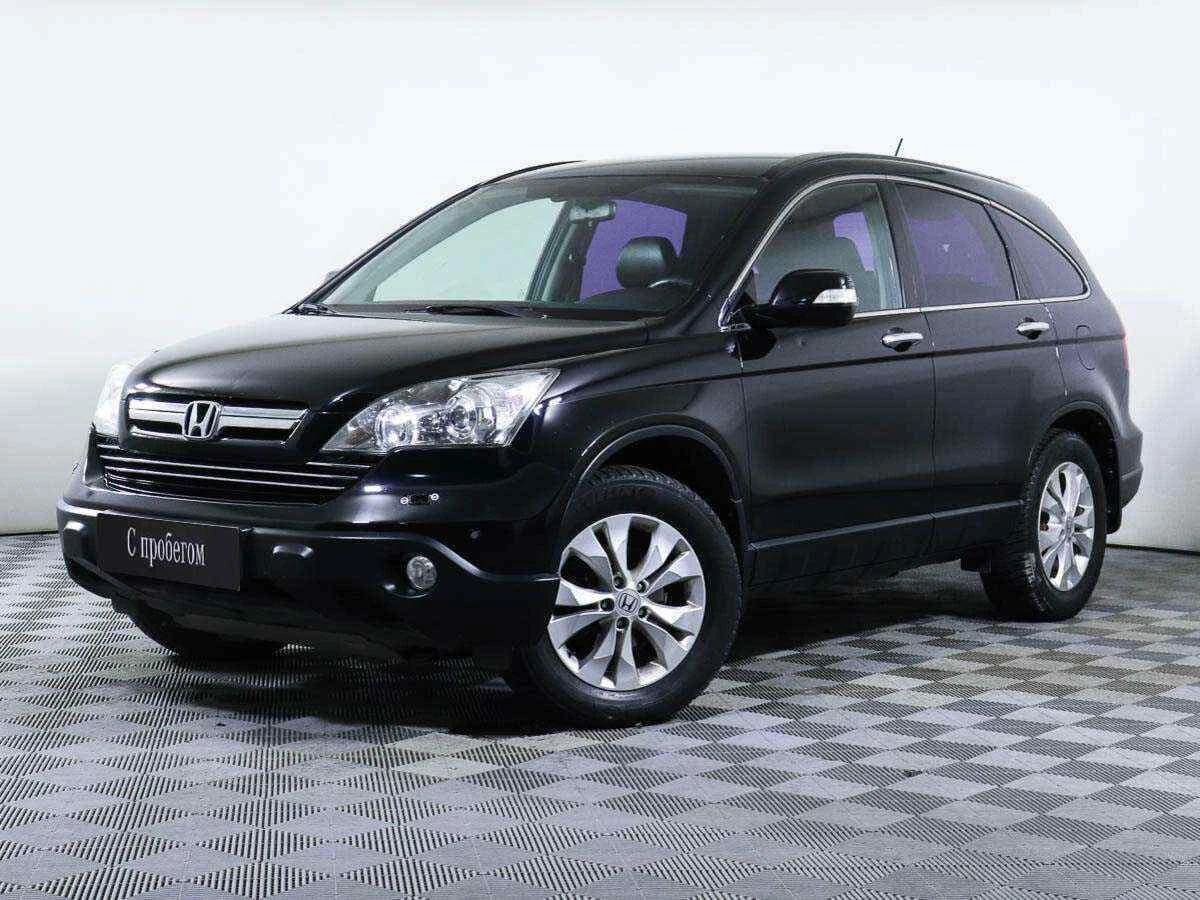 Honda CR-V, Черный, 2008, Автоматическая, 166 л.с., цена от 677 000 руб.