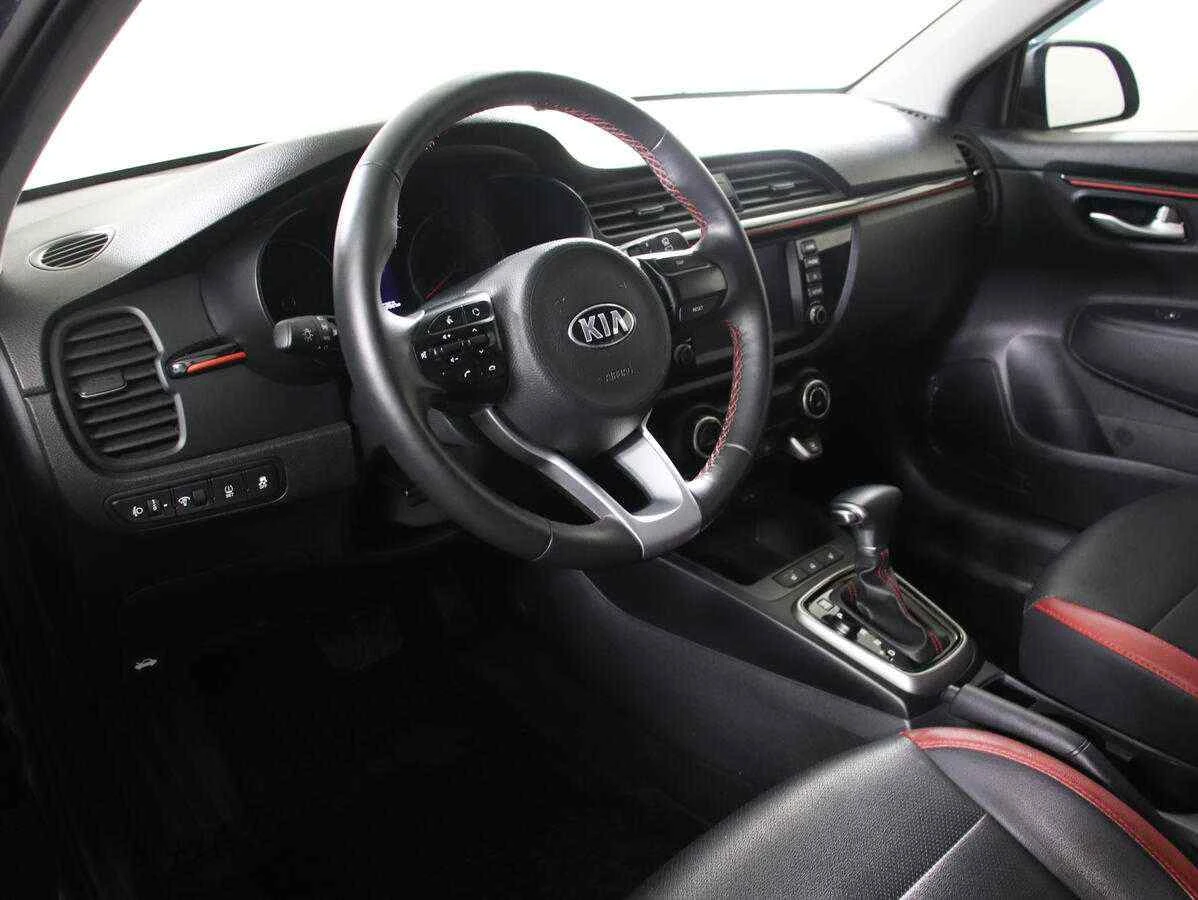 KIA Rio, Голубой, 2018, Автоматическая, 123 л.с., цена от 841 000 руб.