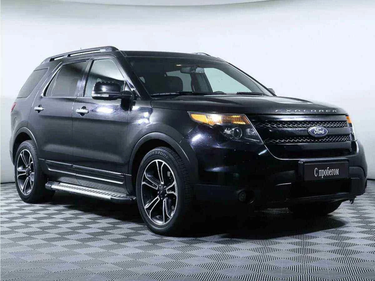 Ford Explorer, Черный, 2015, Автоматическая, 345 л.с., цена от 1 350 000 руб.