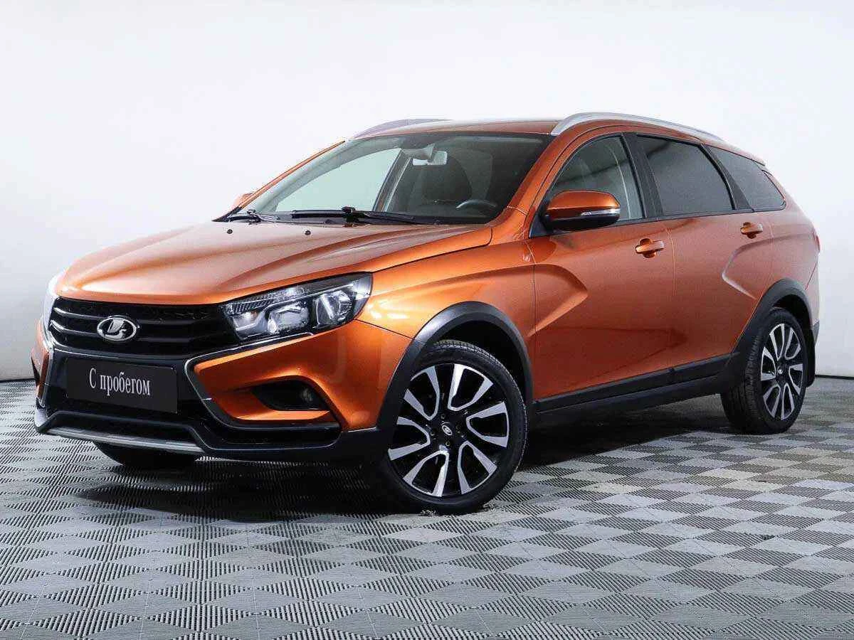 LADA Vesta SW Cross, Оранжевый, 2019, Вариатор, 113 л.с., цена от 757 000 руб.