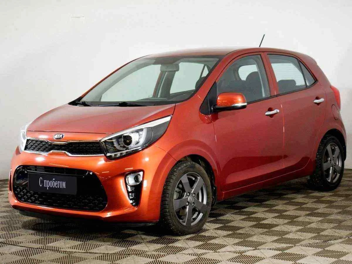KIA Picanto, Оранжевый, 2017, Автоматическая, 84 л.с., цена от 777 000 руб.