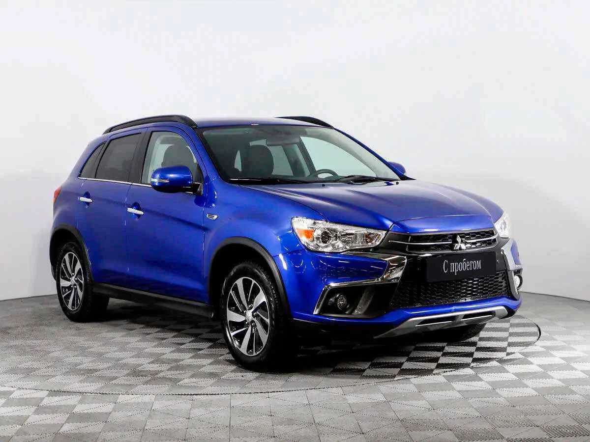 Mitsubishi ASX, Синий, 2018, Вариатор, 150 л.с., цена от 1 470 000 руб.