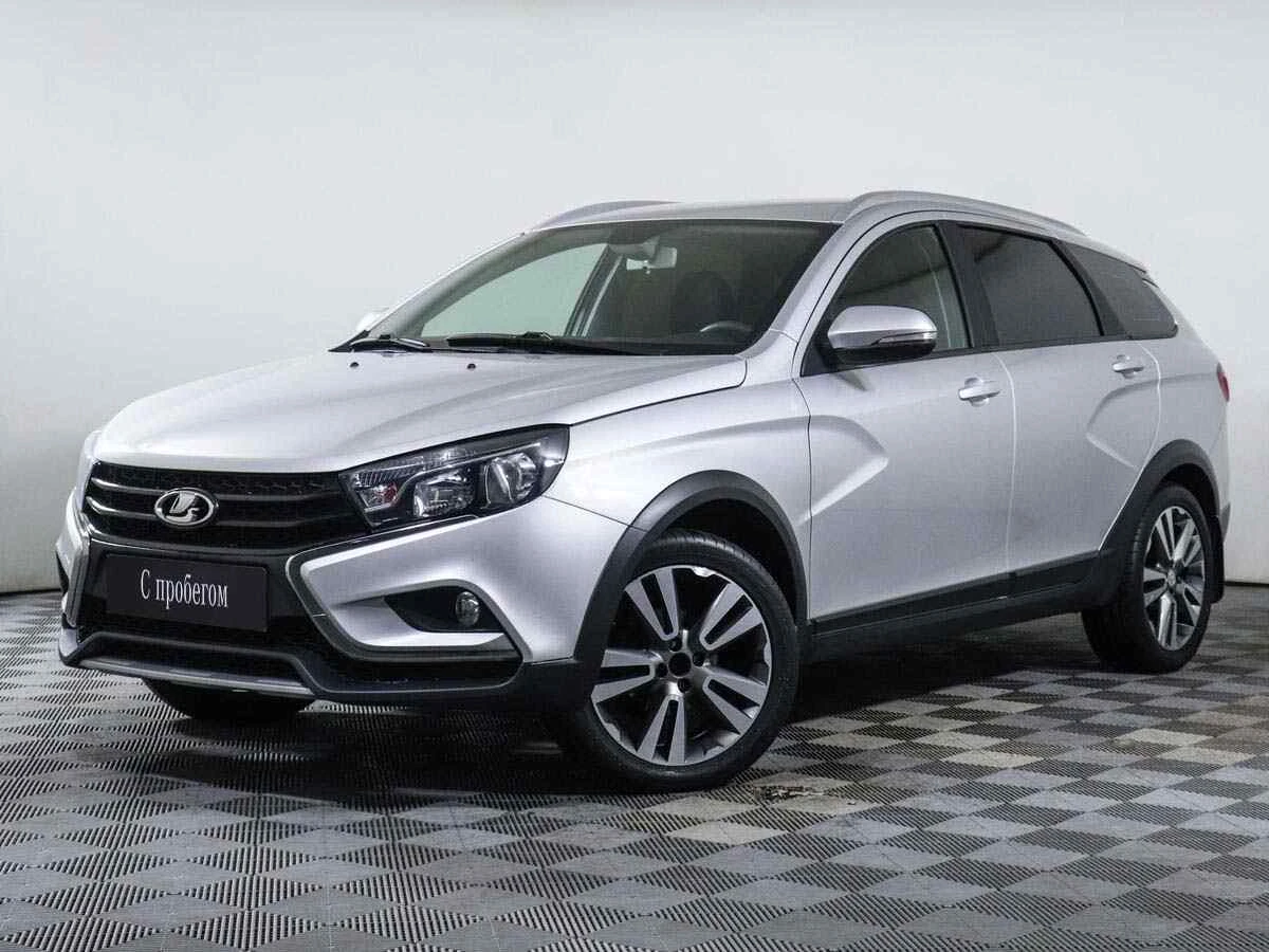 LADA Vesta SW Cross, Серебряный, 2019, Робот, 122 л.с., цена от 610 000 руб.