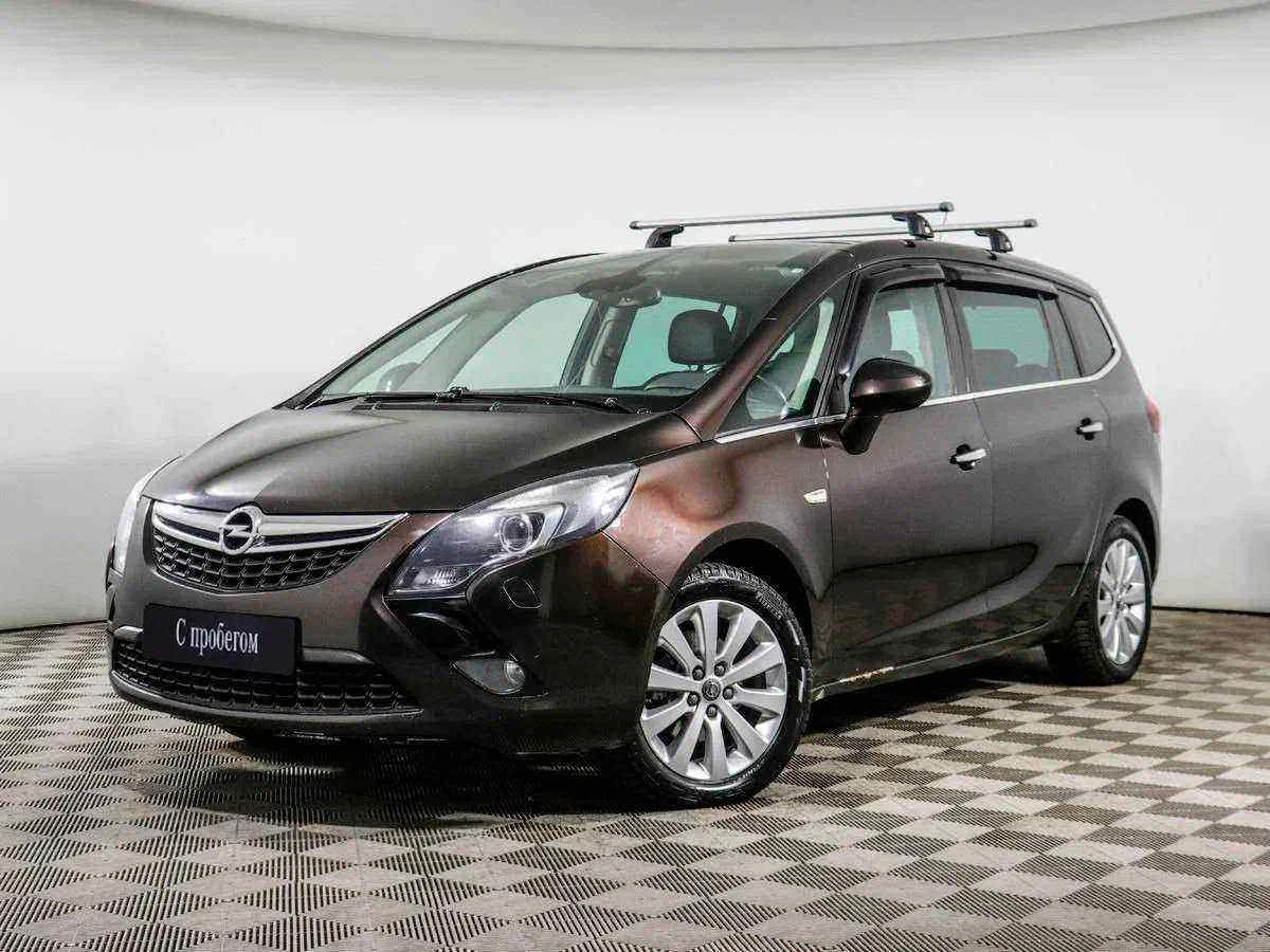 Opel Zafira, Коричневый, 2013, Автоматическая, 140 л.с., цена от 845 800 руб.