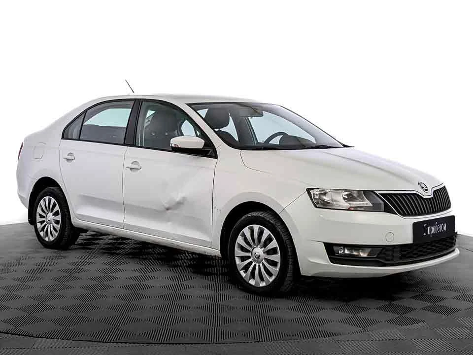 SKODA RAPID, Белый, 2019, Автоматическая, 110 л.с., цена от 716 800 руб.