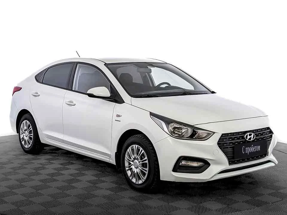 HYUNDAI SOLARIS, Белый, 2019, Автоматическая, 123 л.с., цена от 1 040 000 руб.