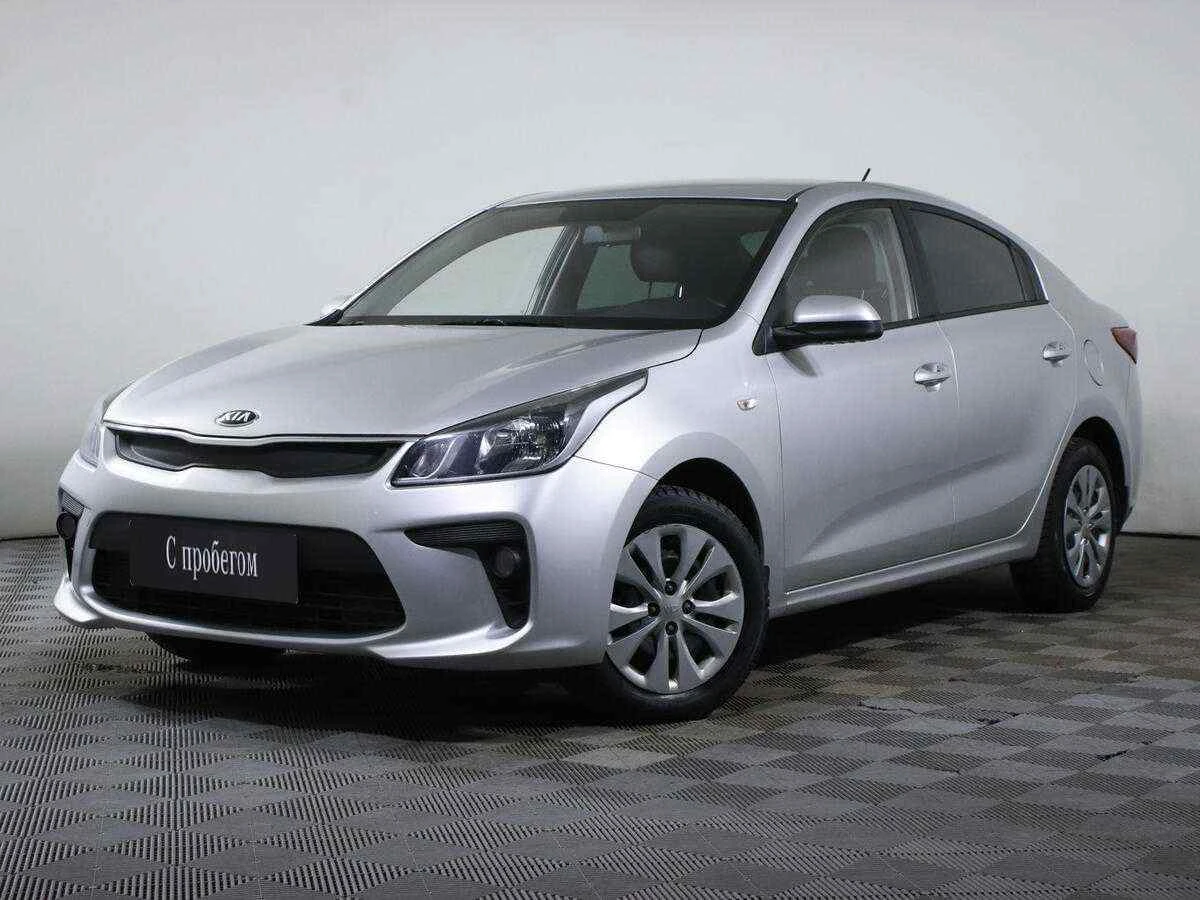KIA Rio, Серебряный, 2017, Автоматическая, 123 л.с., цена от 743 000 руб.