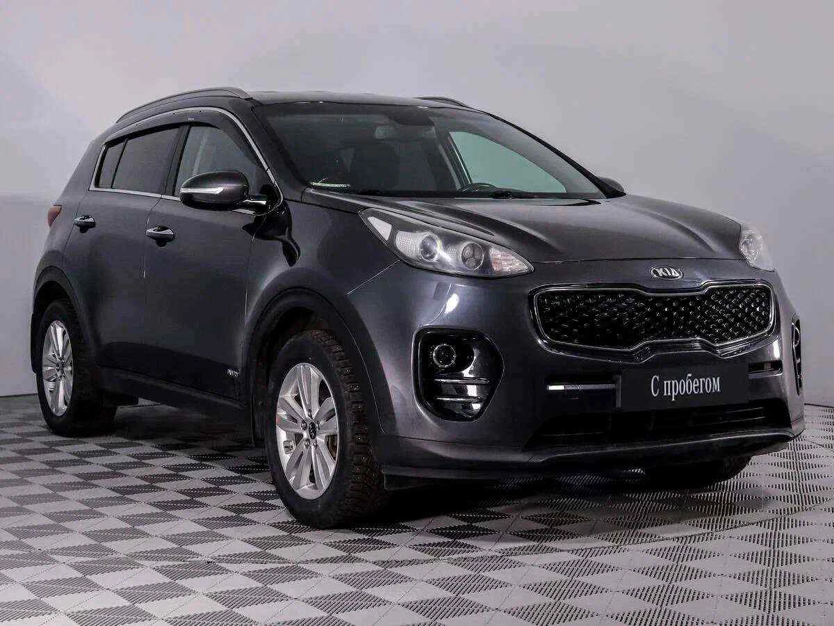 KIA Sportage, Серый, 2016, Автоматическая, 150 л.с., цена от 1 363 000 руб.