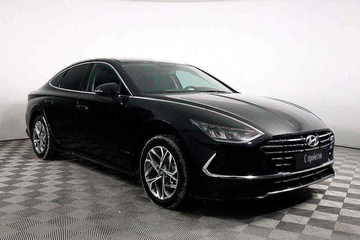 Hyundai Sonata, Черный, 2021, Автоматическая, 150 л.с., цена от 1 897 000 руб.