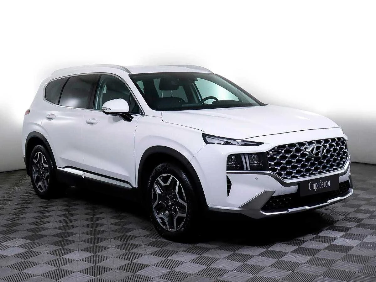 HYUNDAI SANTA FE, Белый, 2021, Робот, 199 л.с., цена от 2 240 000 руб.