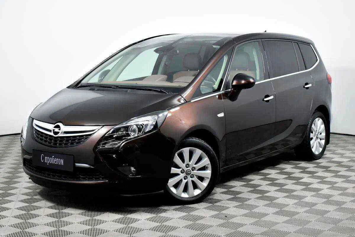 Opel Zafira, Коричневый, 2012, Автоматическая, 140 л.с., цена от 705 700 руб.