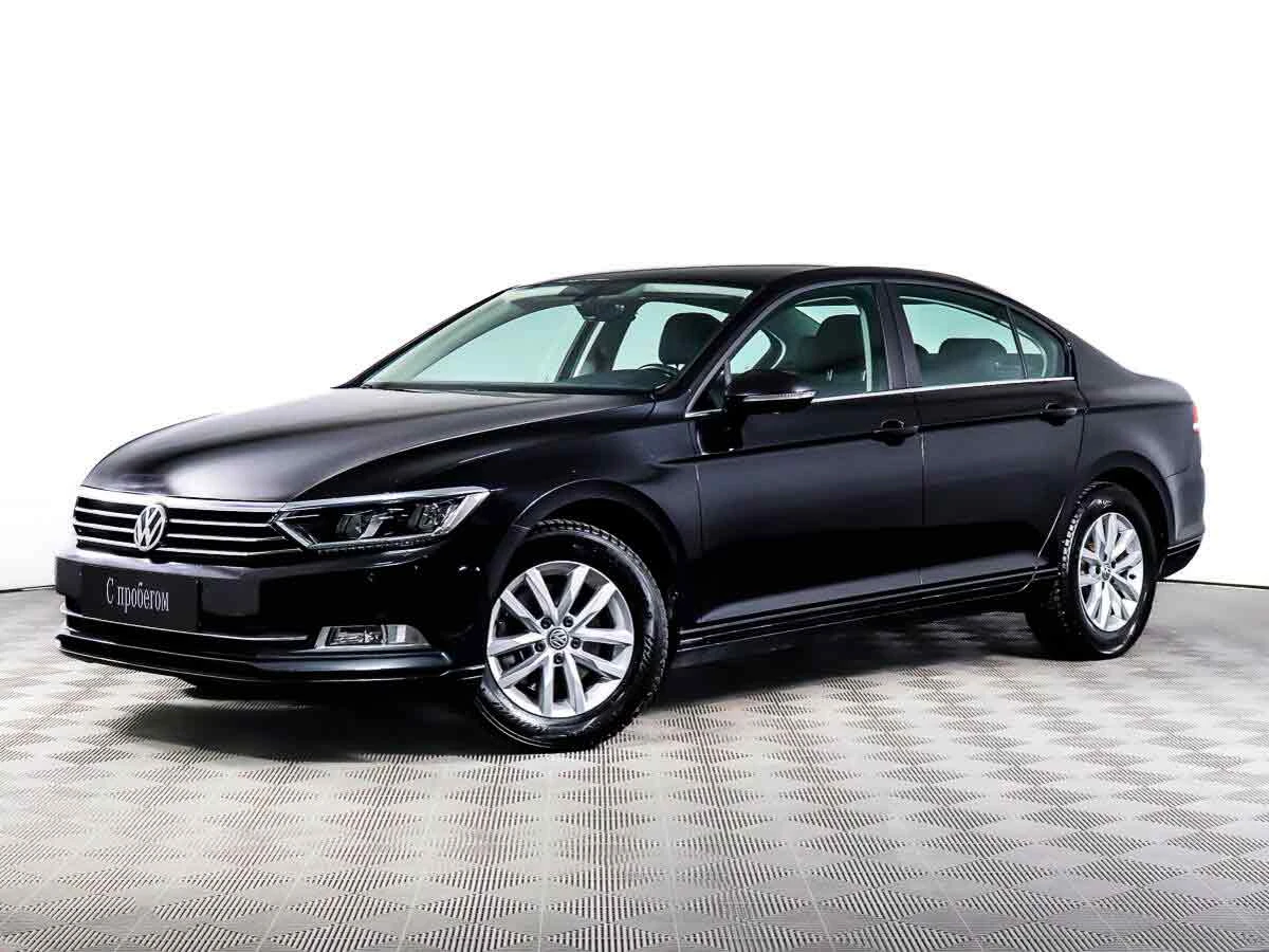 VOLKSWAGEN PASSAT, Черный, 2016, Робот, 150 л.с., цена от 1 235 200 руб.