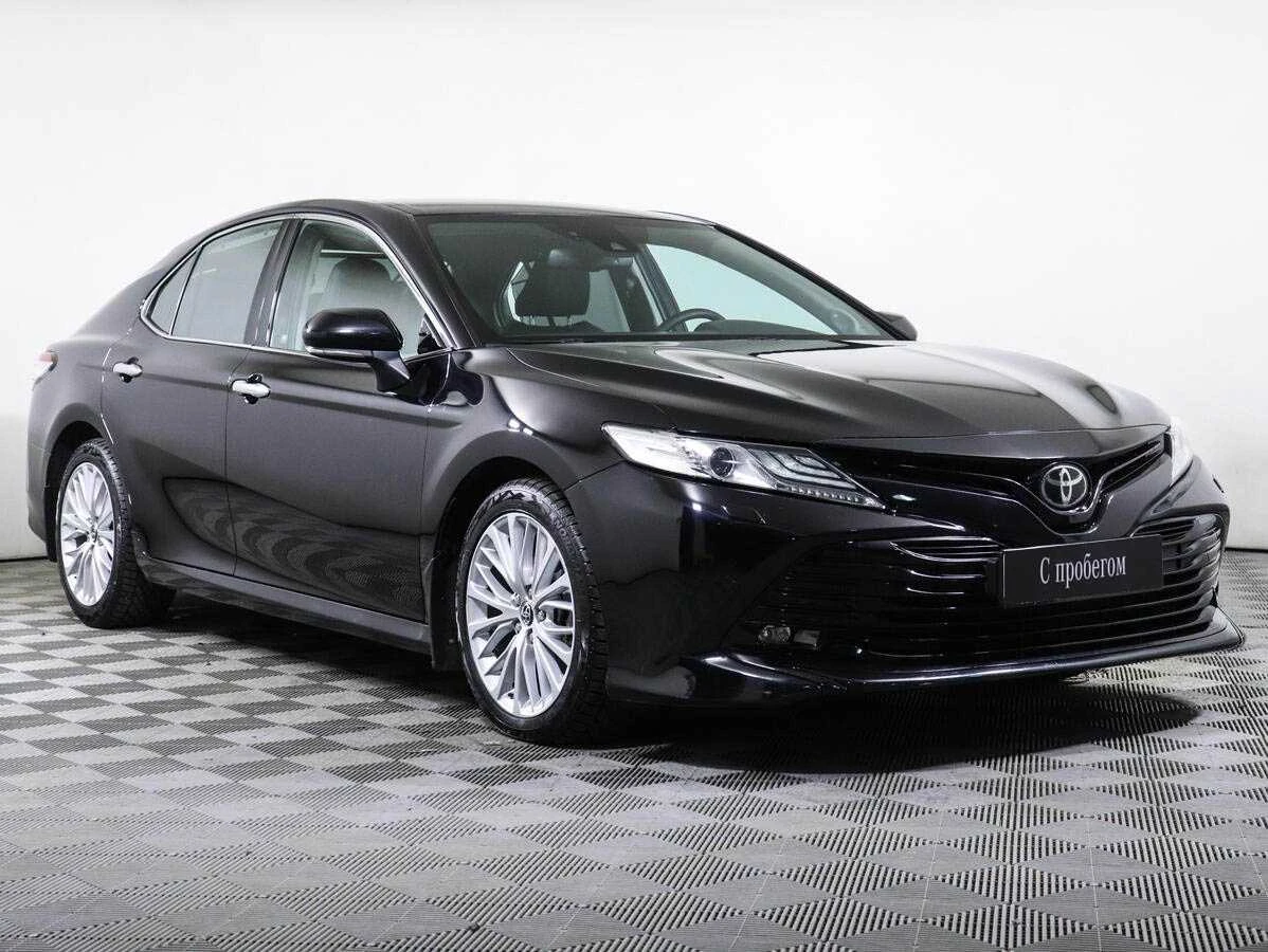 TOYOTA CAMRY, Черный, 2018, Автоматическая, 249 л.с., цена от 1 904 000 руб.